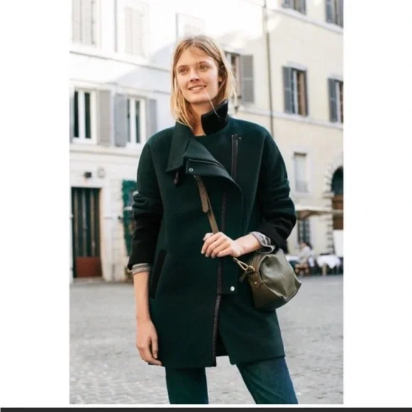 Madewell City Grid Coat - Picture 1 of 10